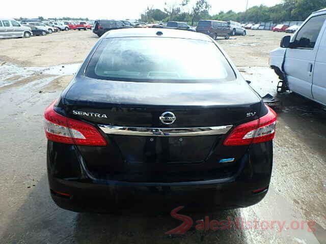 3MYDLBYV5HY166764 2014 NISSAN SENTRA