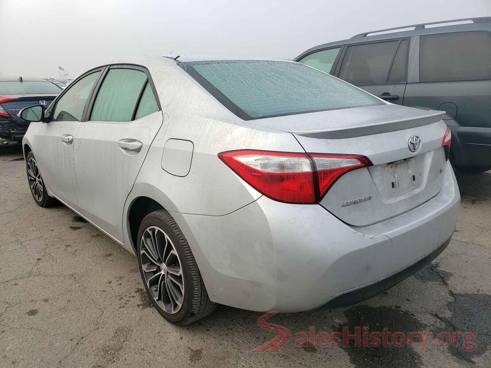 5YFBURHE7GP501419 2016 TOYOTA COROLLA