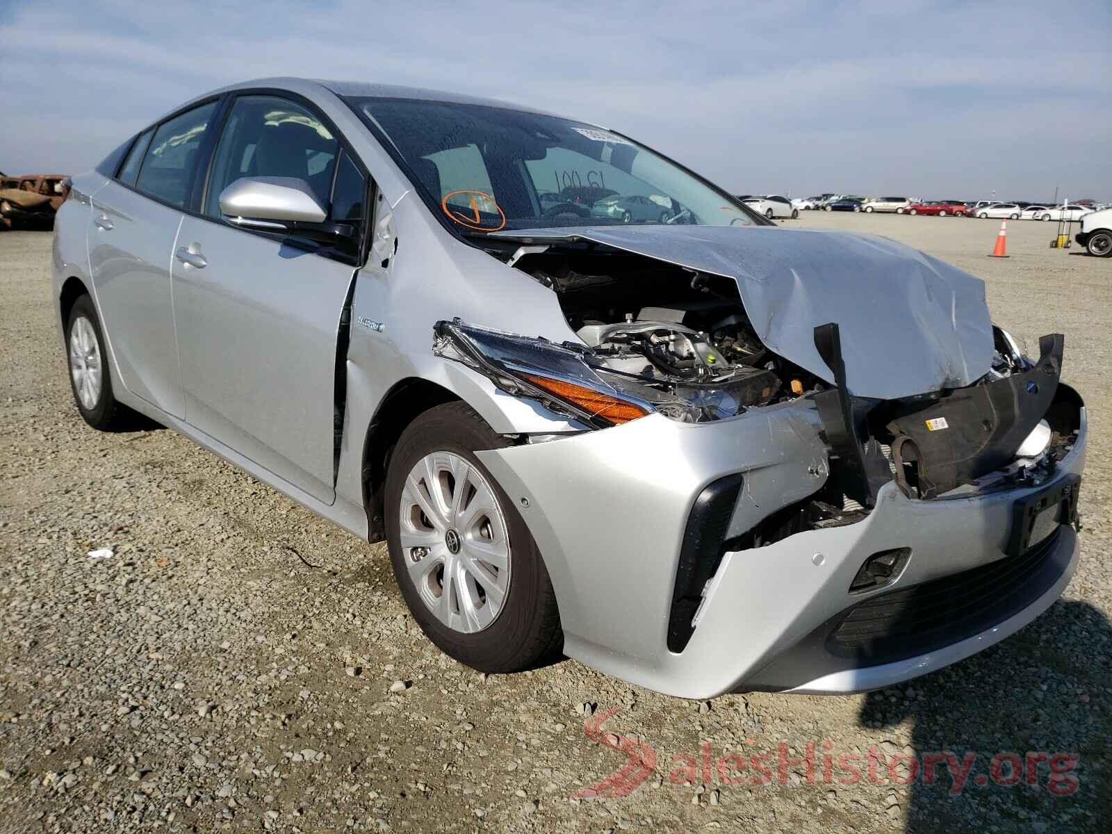 JTDKARFU4L3112355 2020 TOYOTA PRIUS