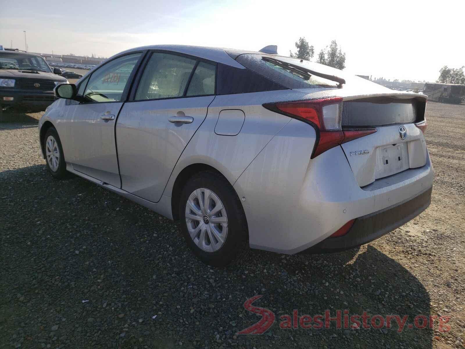 JTDKARFU4L3112355 2020 TOYOTA PRIUS