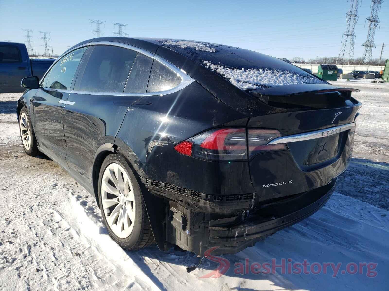 5YJXCDE20HF049168 2017 TESLA MODEL X