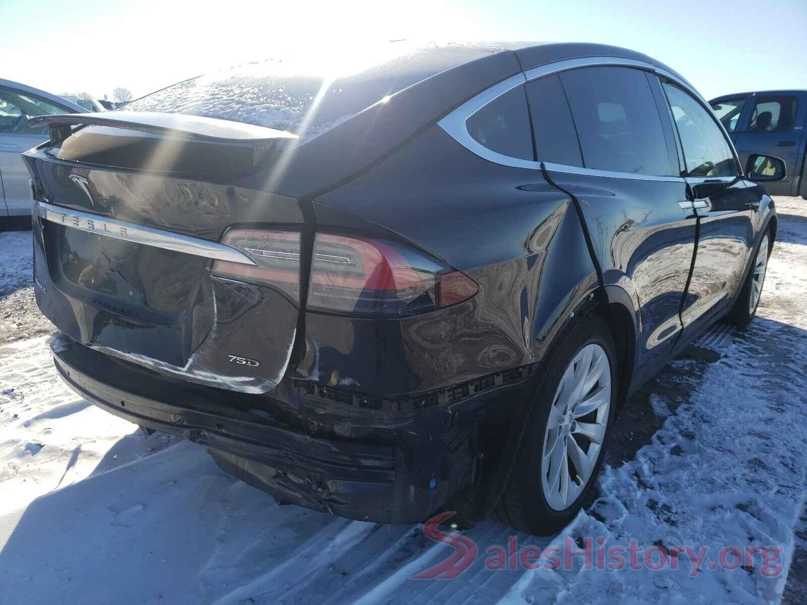 5YJXCDE20HF049168 2017 TESLA MODEL X