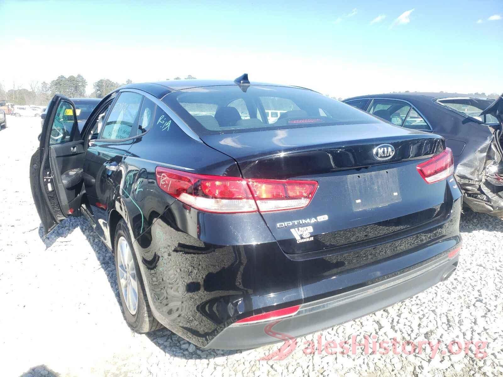 5XXGT4L33GG100444 2016 KIA OPTIMA