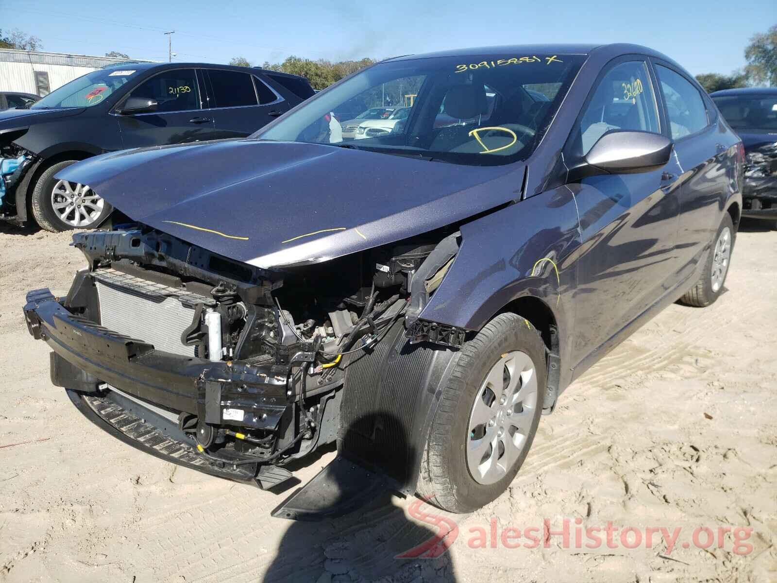 KMHCT4AE4GU084960 2016 HYUNDAI ACCENT