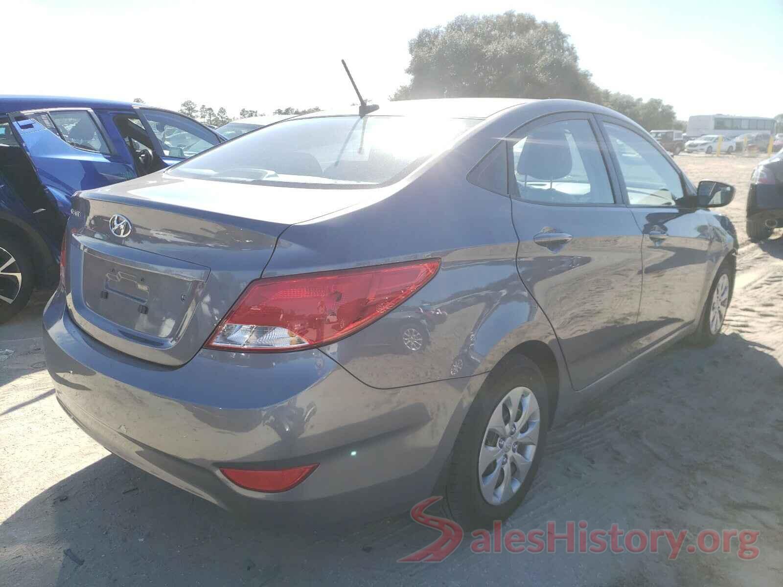 KMHCT4AE4GU084960 2016 HYUNDAI ACCENT