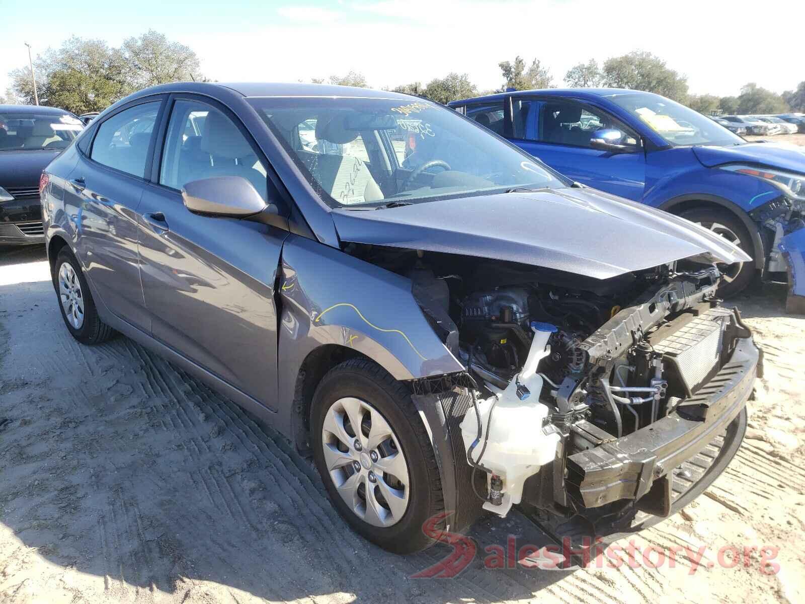 KMHCT4AE4GU084960 2016 HYUNDAI ACCENT