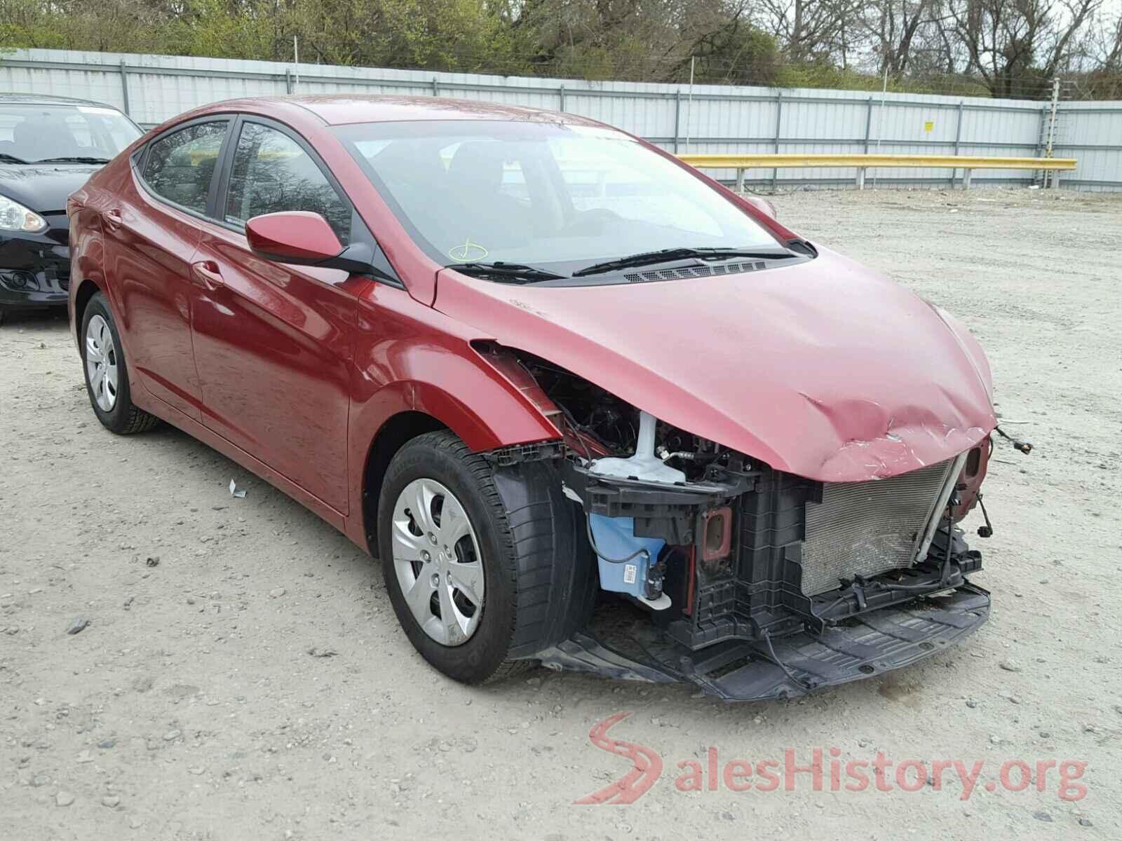 2T3W1RFV7KW015852 2016 HYUNDAI ELANTRA