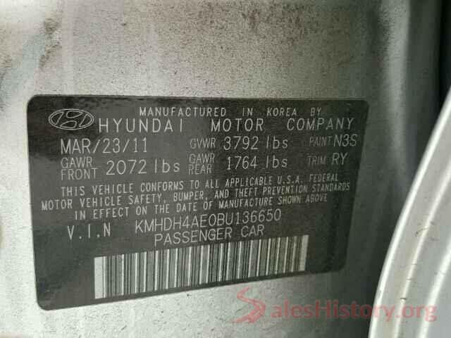 1N4BL4BV9LC152500 2011 HYUNDAI ELANTRA