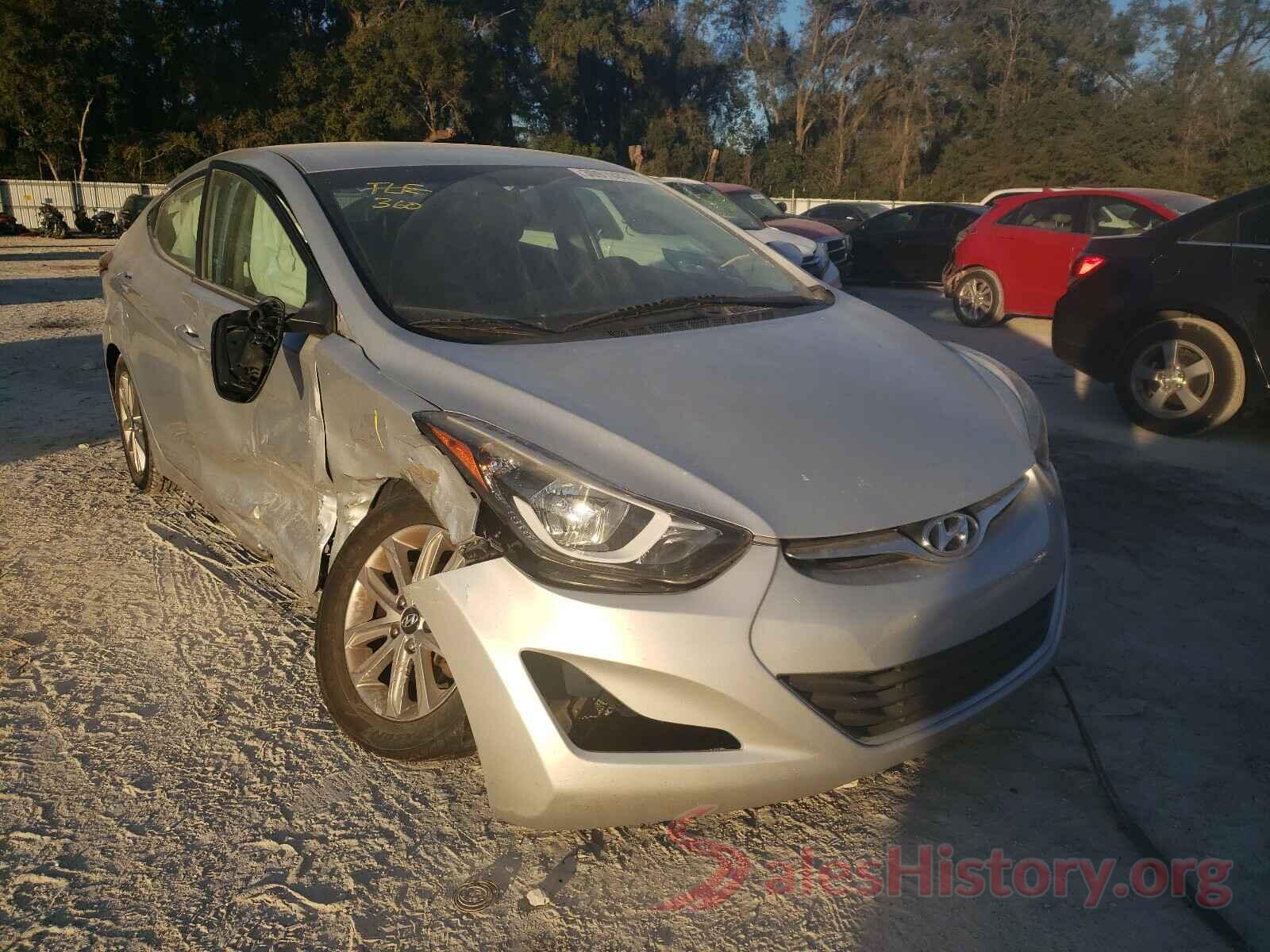 5NPDH4AE9GH770402 2016 HYUNDAI ELANTRA