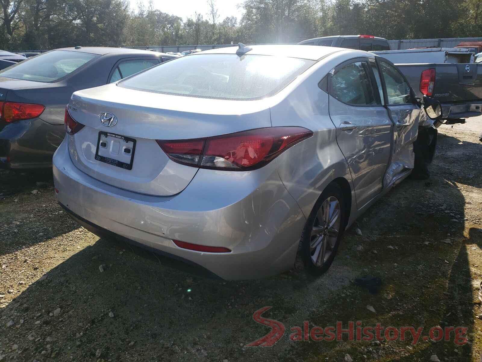 5NPDH4AE9GH770402 2016 HYUNDAI ELANTRA