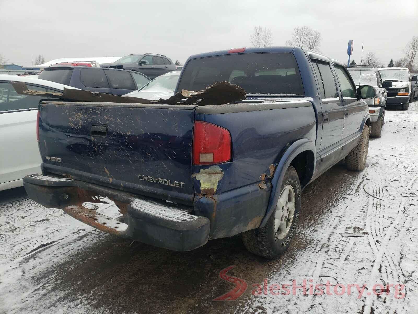 3N1AB8BV1LY295726 2004 CHEVROLET S10