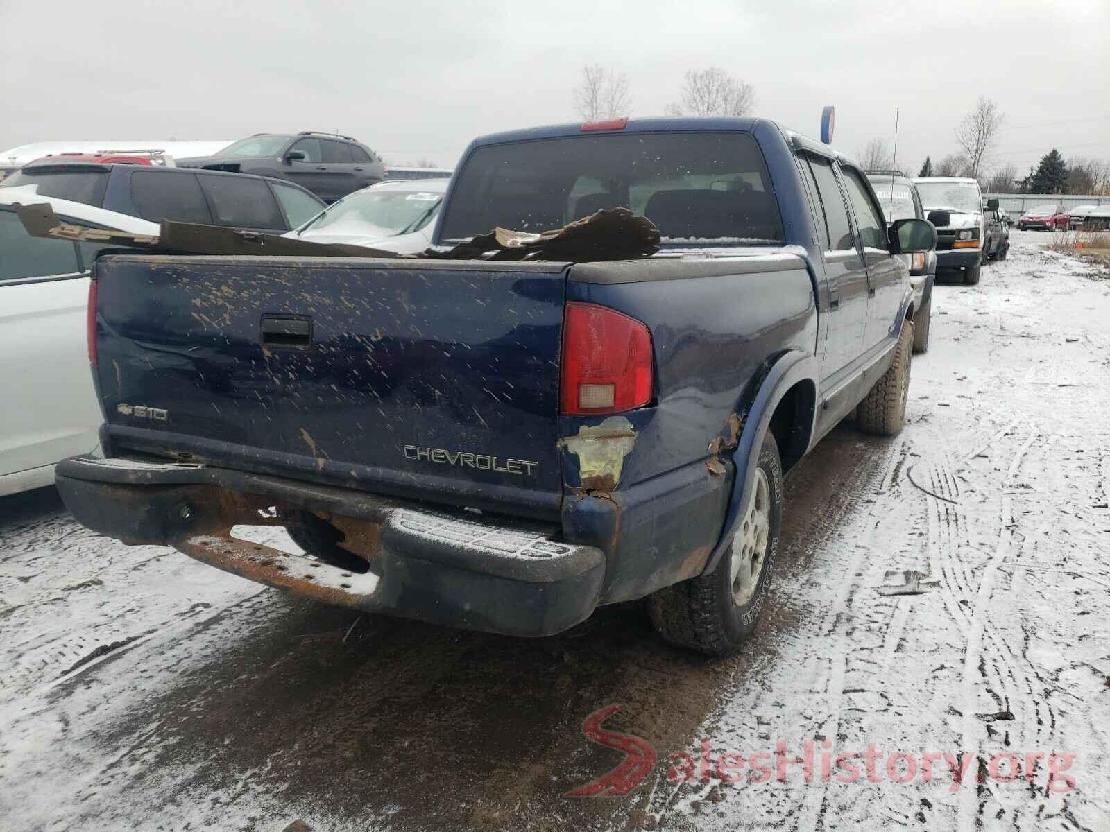 3N1AB8BV1LY295726 2004 CHEVROLET S10