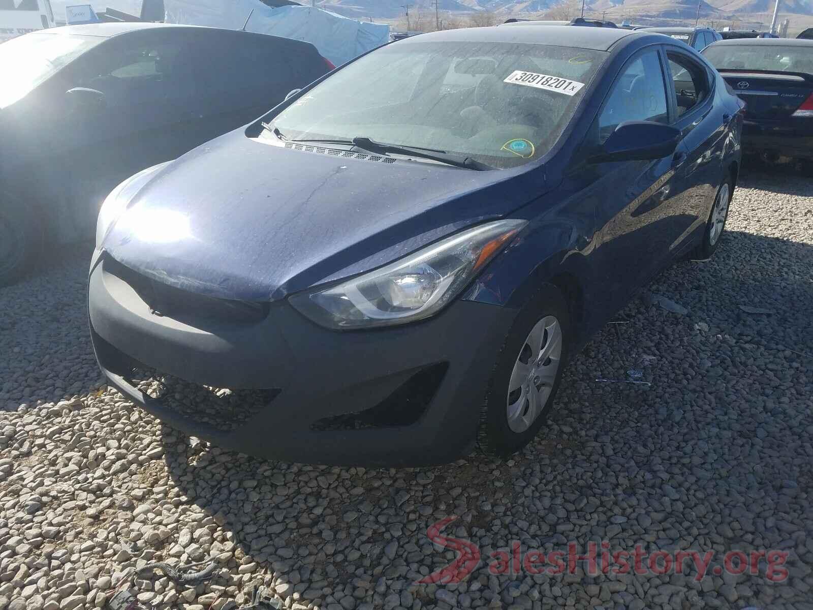 5NPDH4AE6GH710786 2016 HYUNDAI ELANTRA