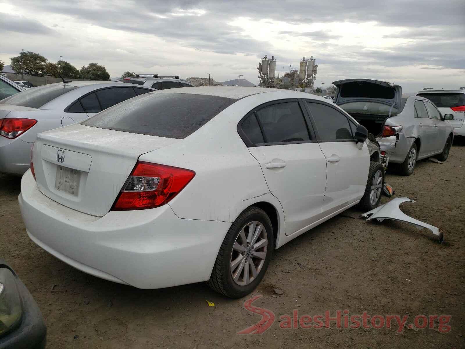 5J6RW1H89KA043118 2012 HONDA CIVIC