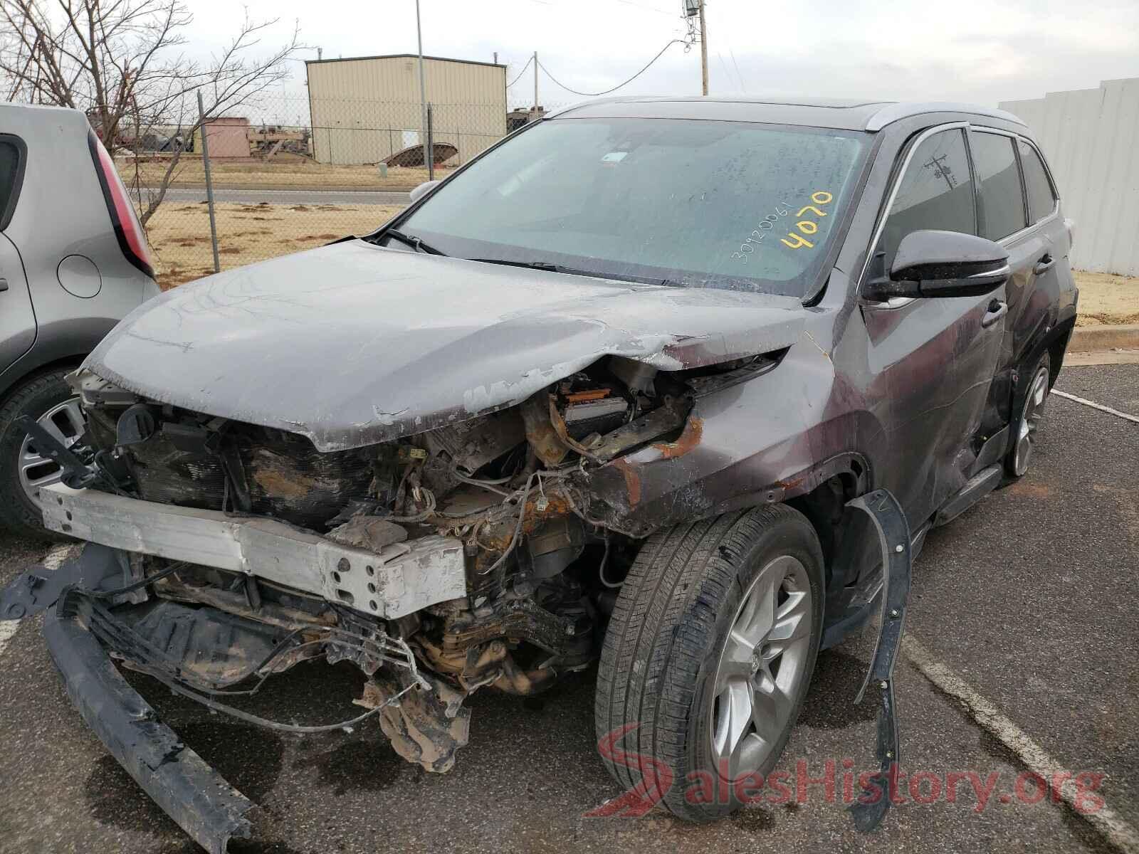 5TDYKRFH8GS164070 2016 TOYOTA HIGHLANDER