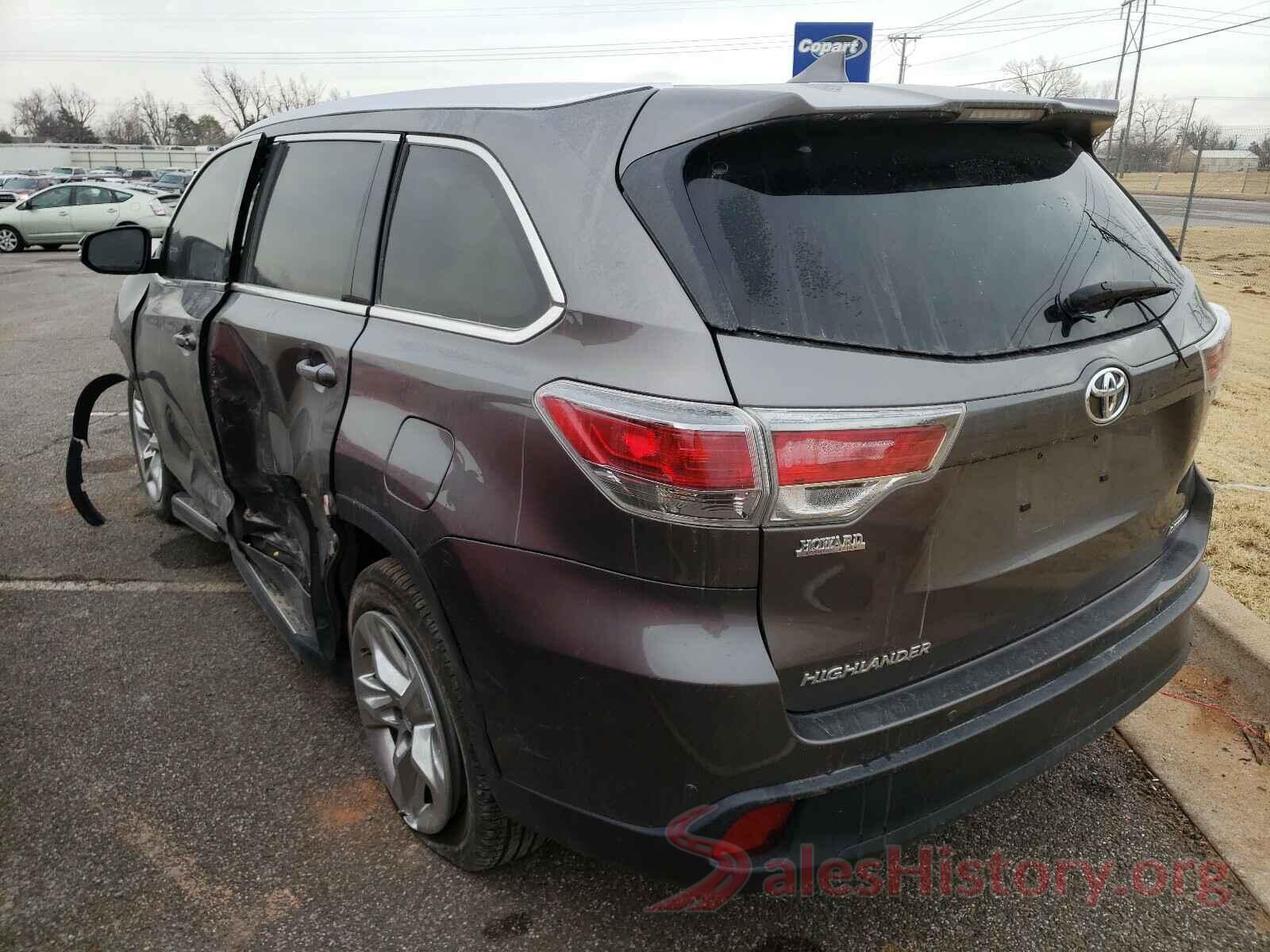 5TDYKRFH8GS164070 2016 TOYOTA HIGHLANDER