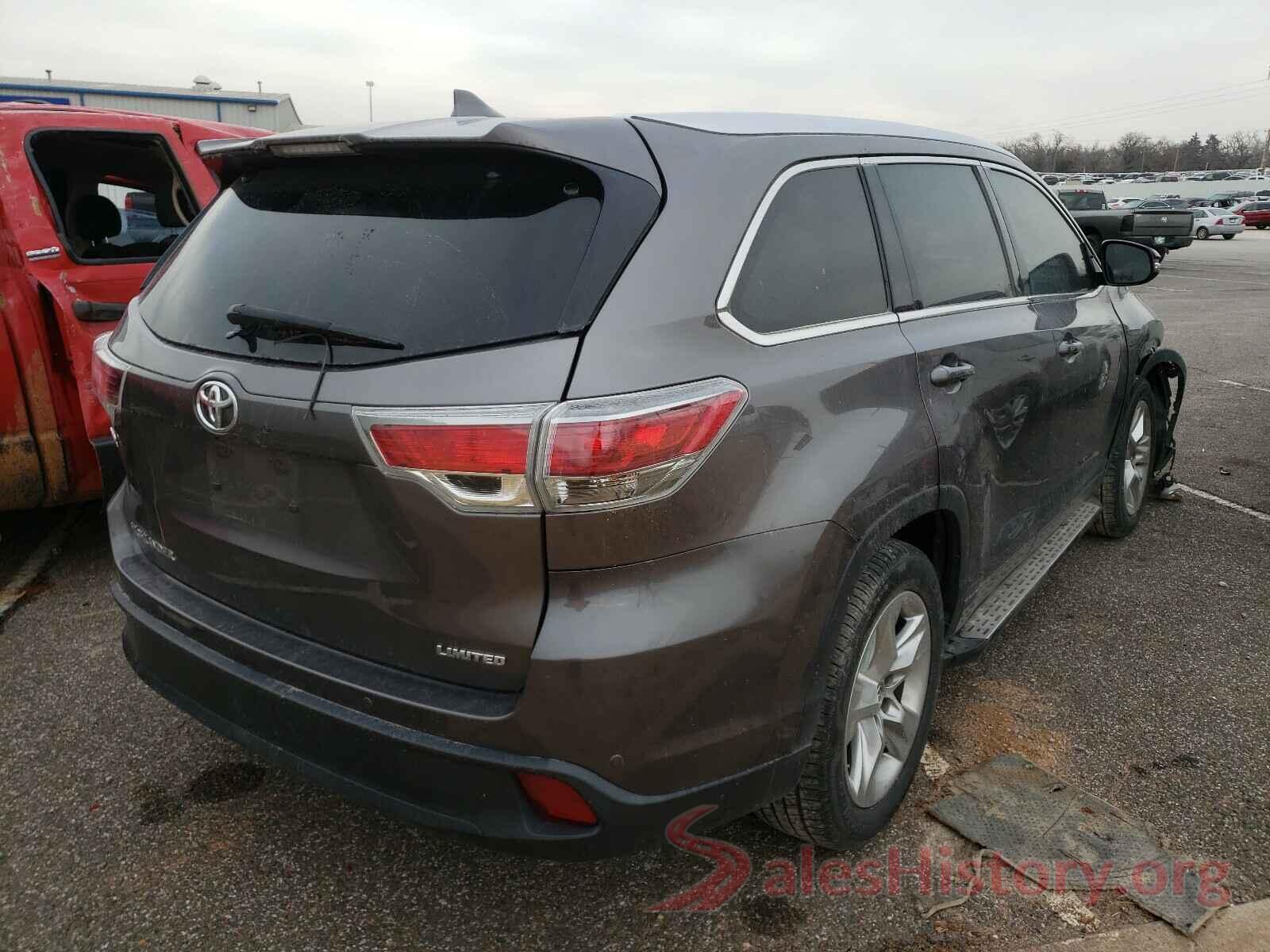 5TDYKRFH8GS164070 2016 TOYOTA HIGHLANDER