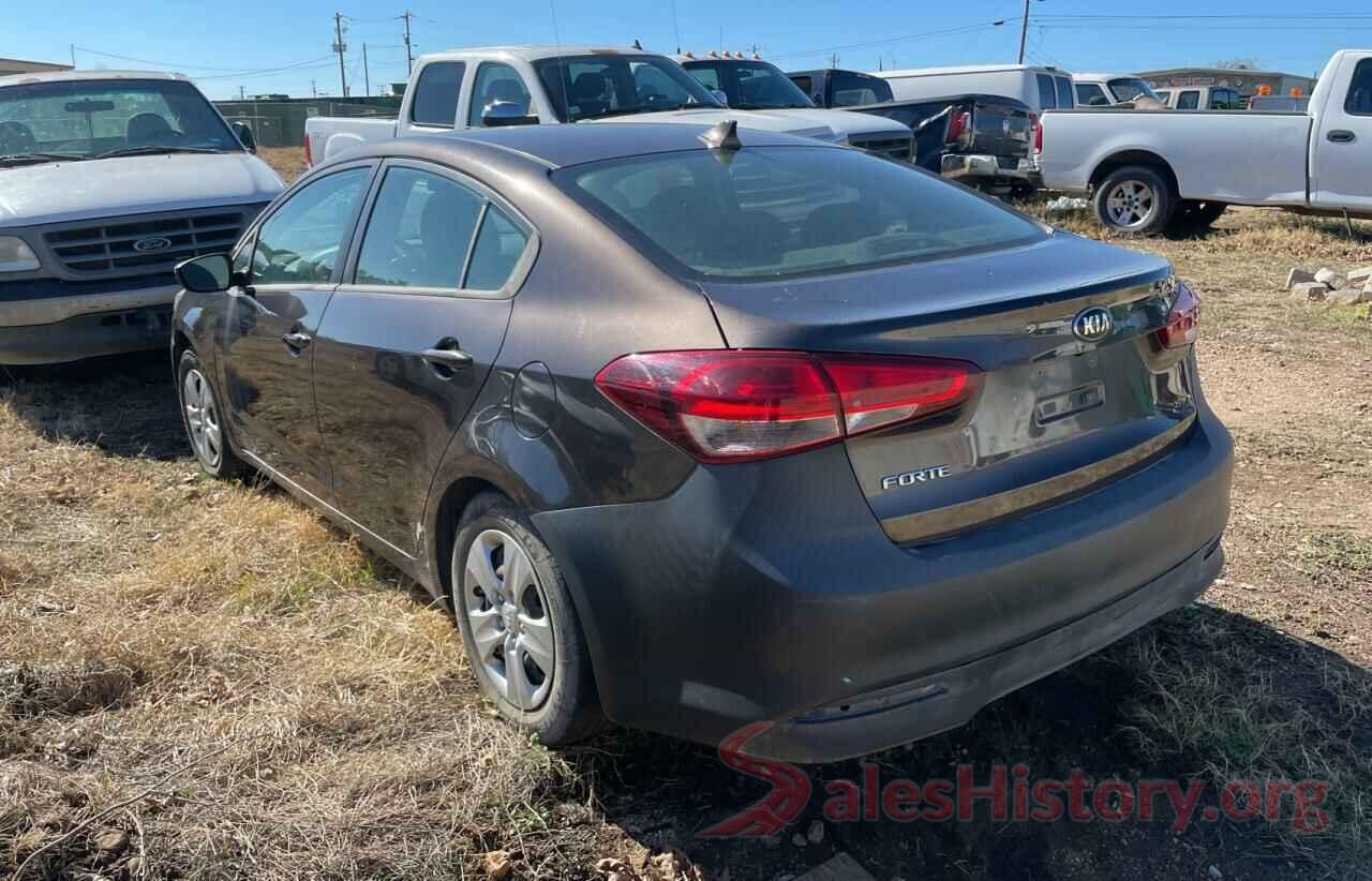 3KPFL4A76HE030496 2017 KIA FORTE