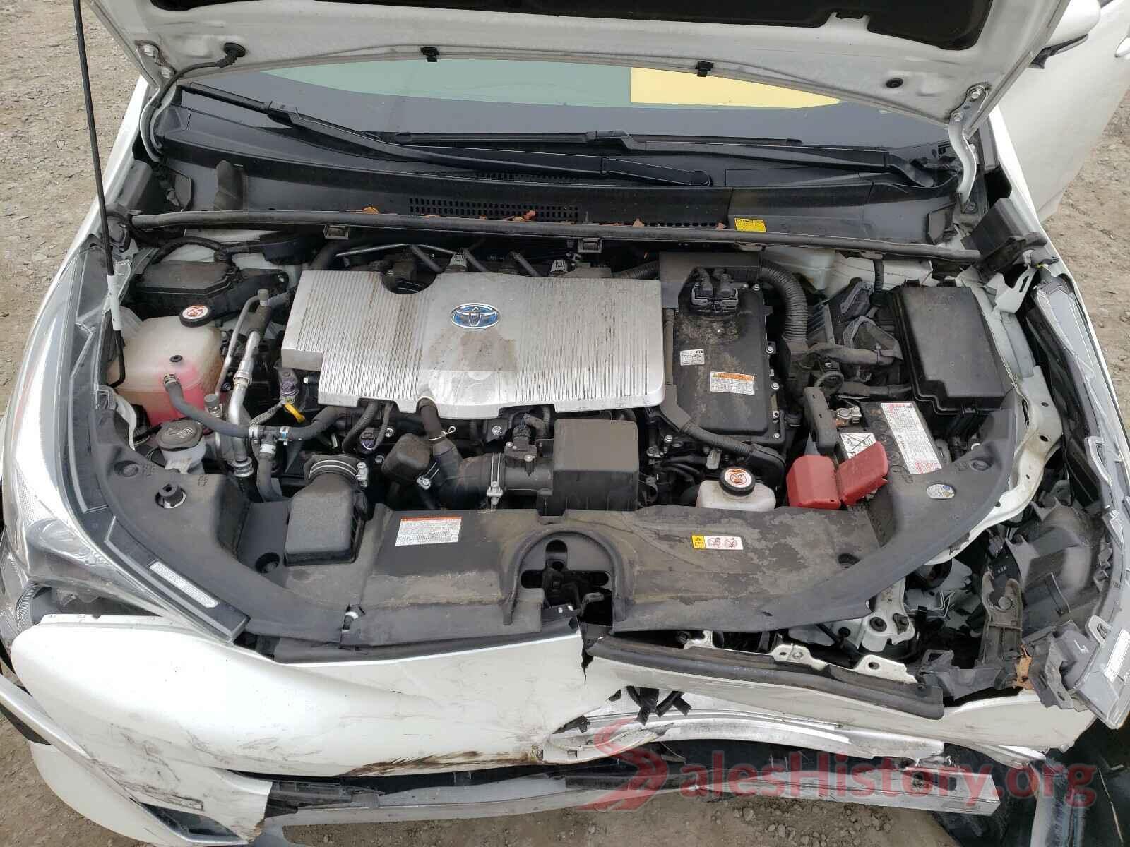 JTDKARFU6J3550615 2018 TOYOTA PRIUS