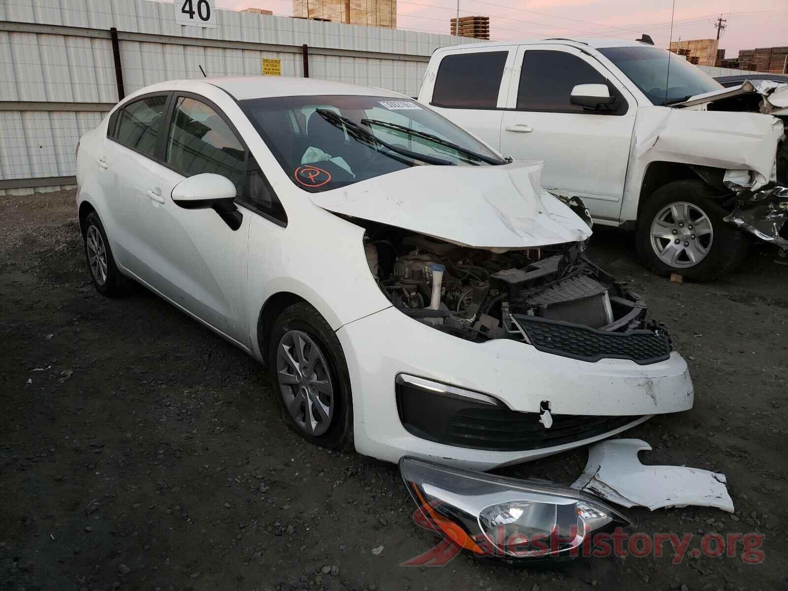 KNADM4A36G6550118 2016 KIA RIO