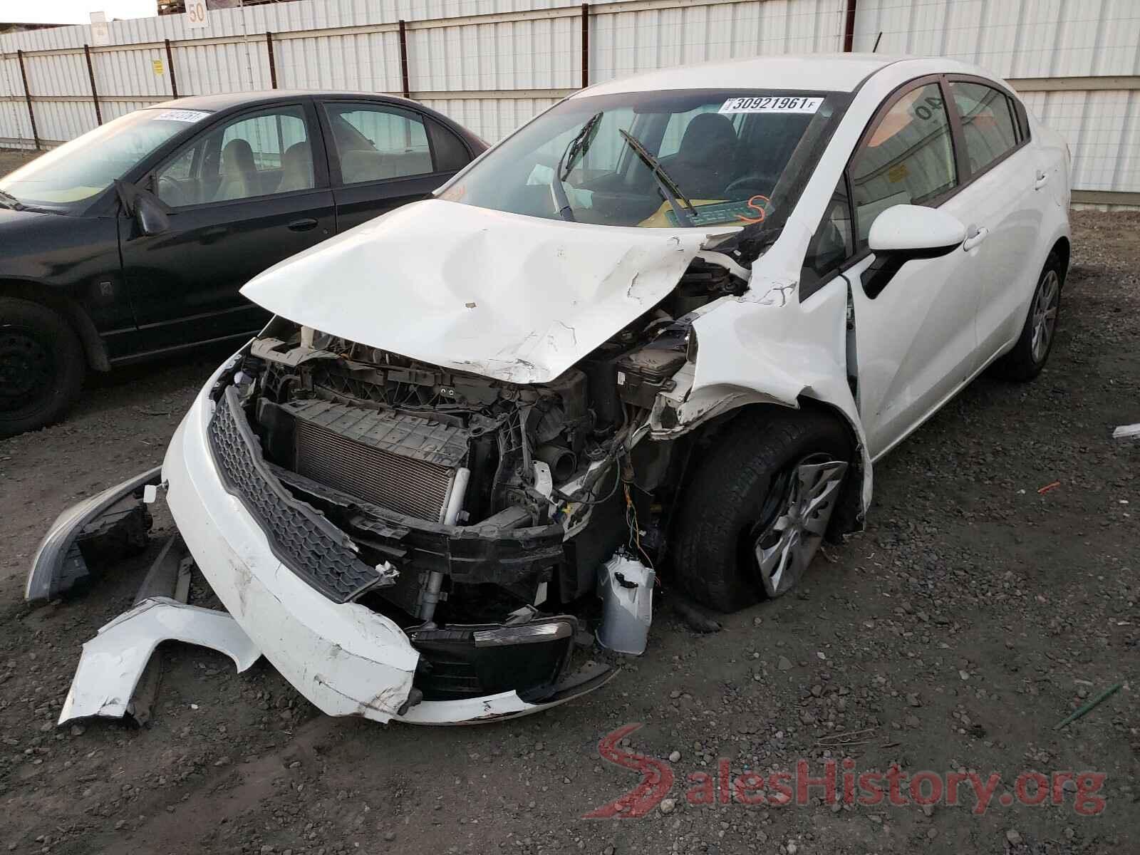 KNADM4A36G6550118 2016 KIA RIO