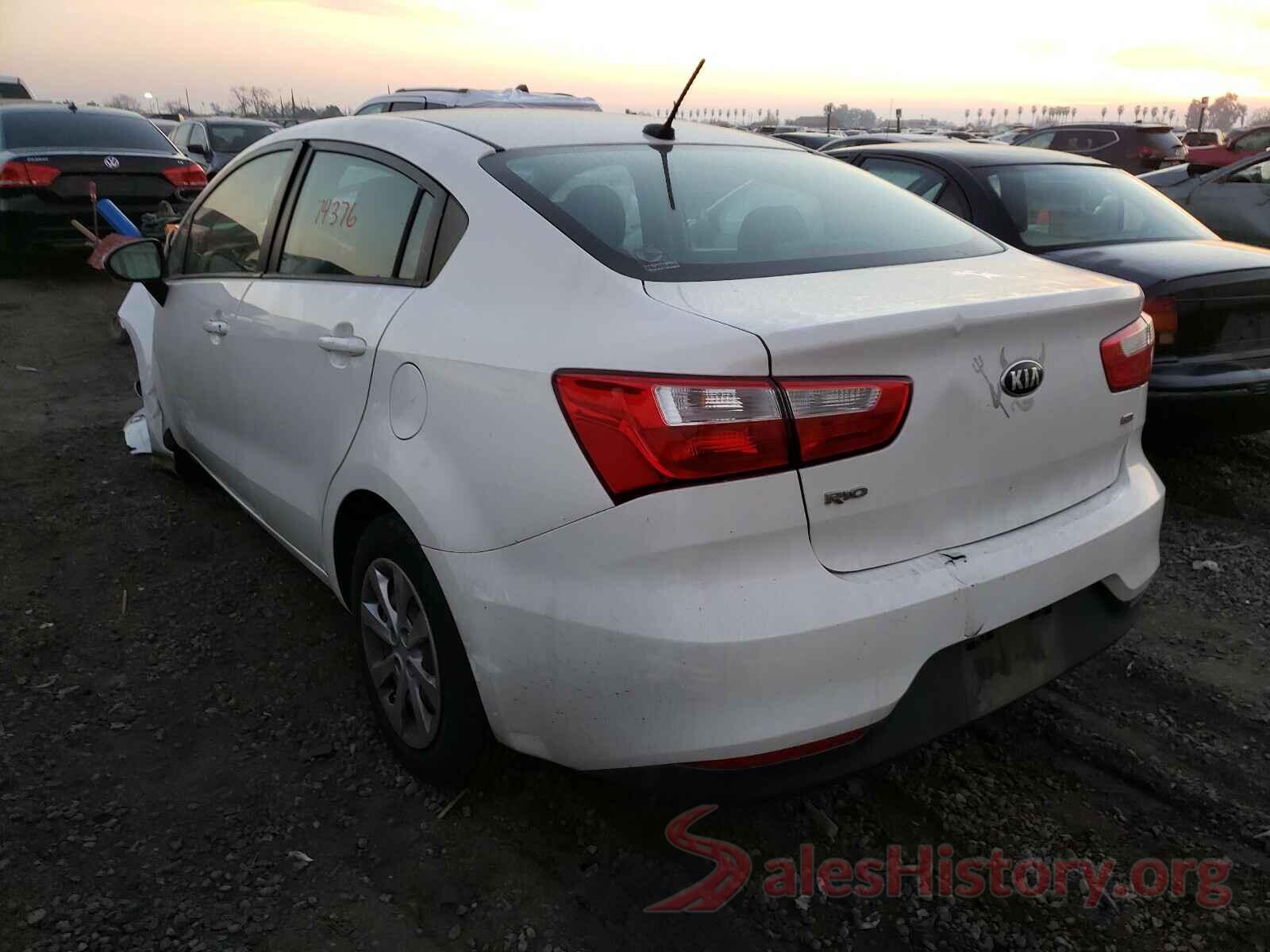 KNADM4A36G6550118 2016 KIA RIO