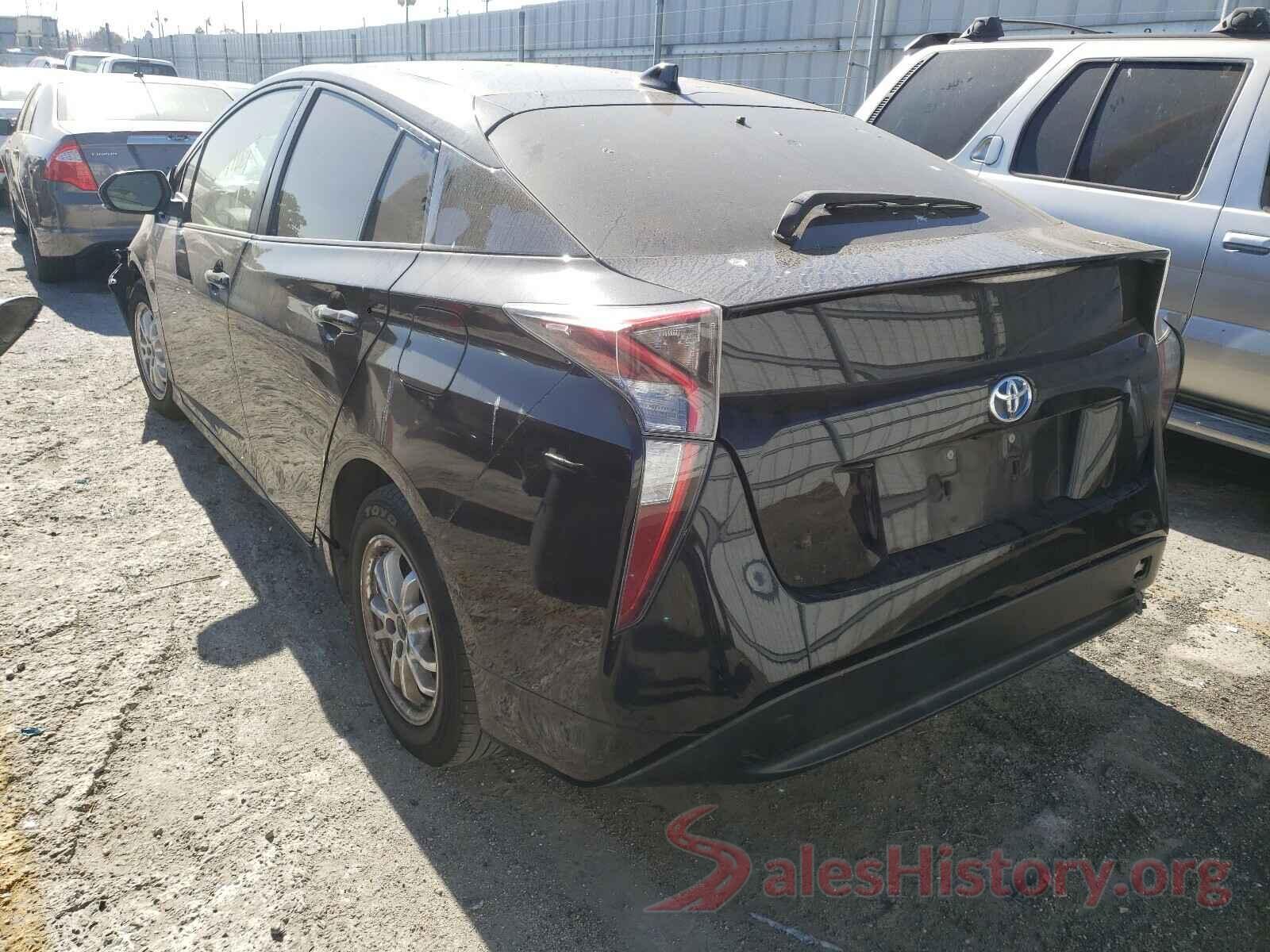 JTDKBRFU3G3000150 2016 TOYOTA PRIUS