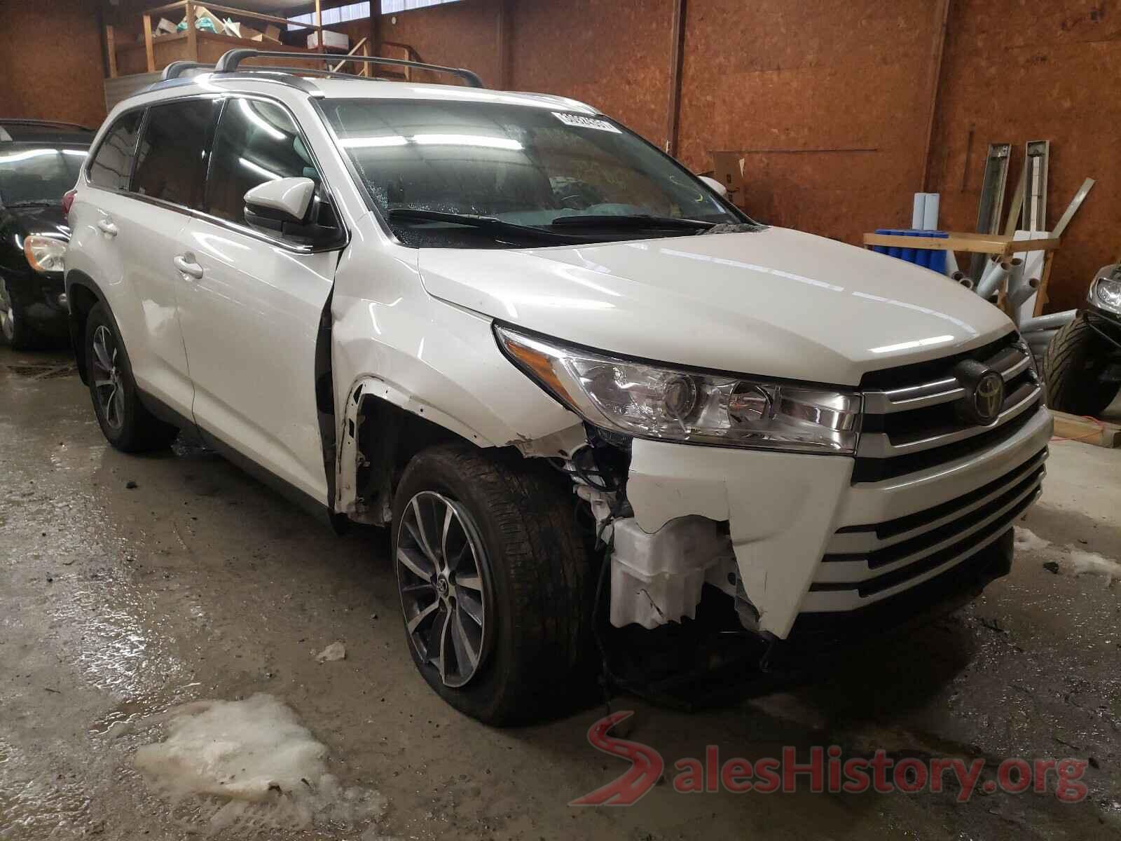 5TDJZRFH3KS596457 2019 TOYOTA HIGHLANDER