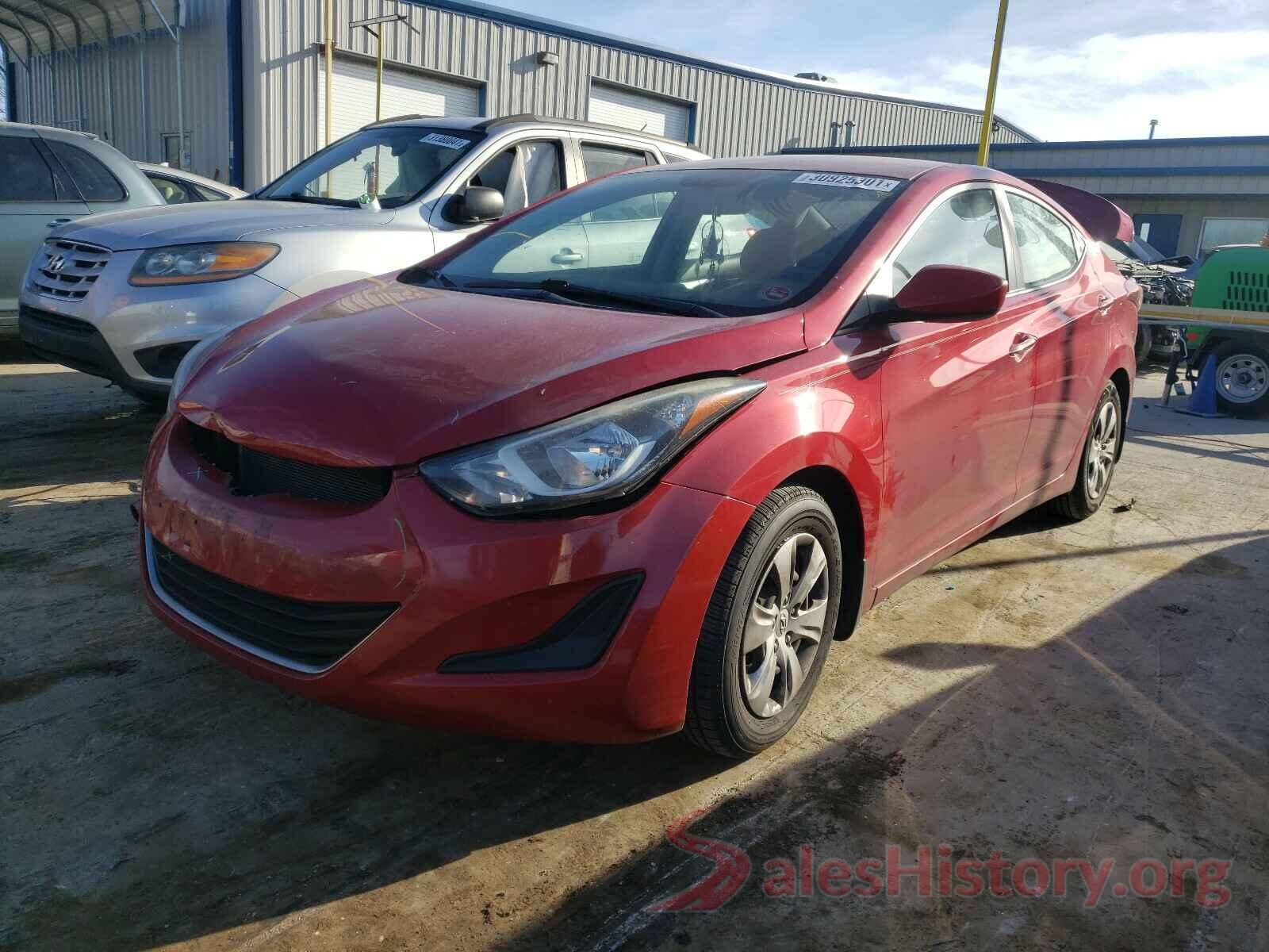 KMHDH4AE2GU484361 2016 HYUNDAI ELANTRA