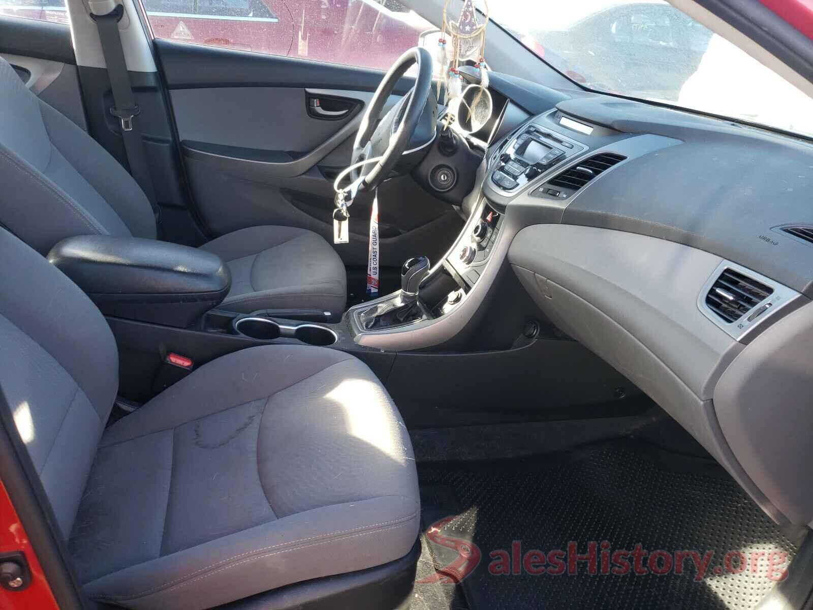 KMHDH4AE2GU484361 2016 HYUNDAI ELANTRA