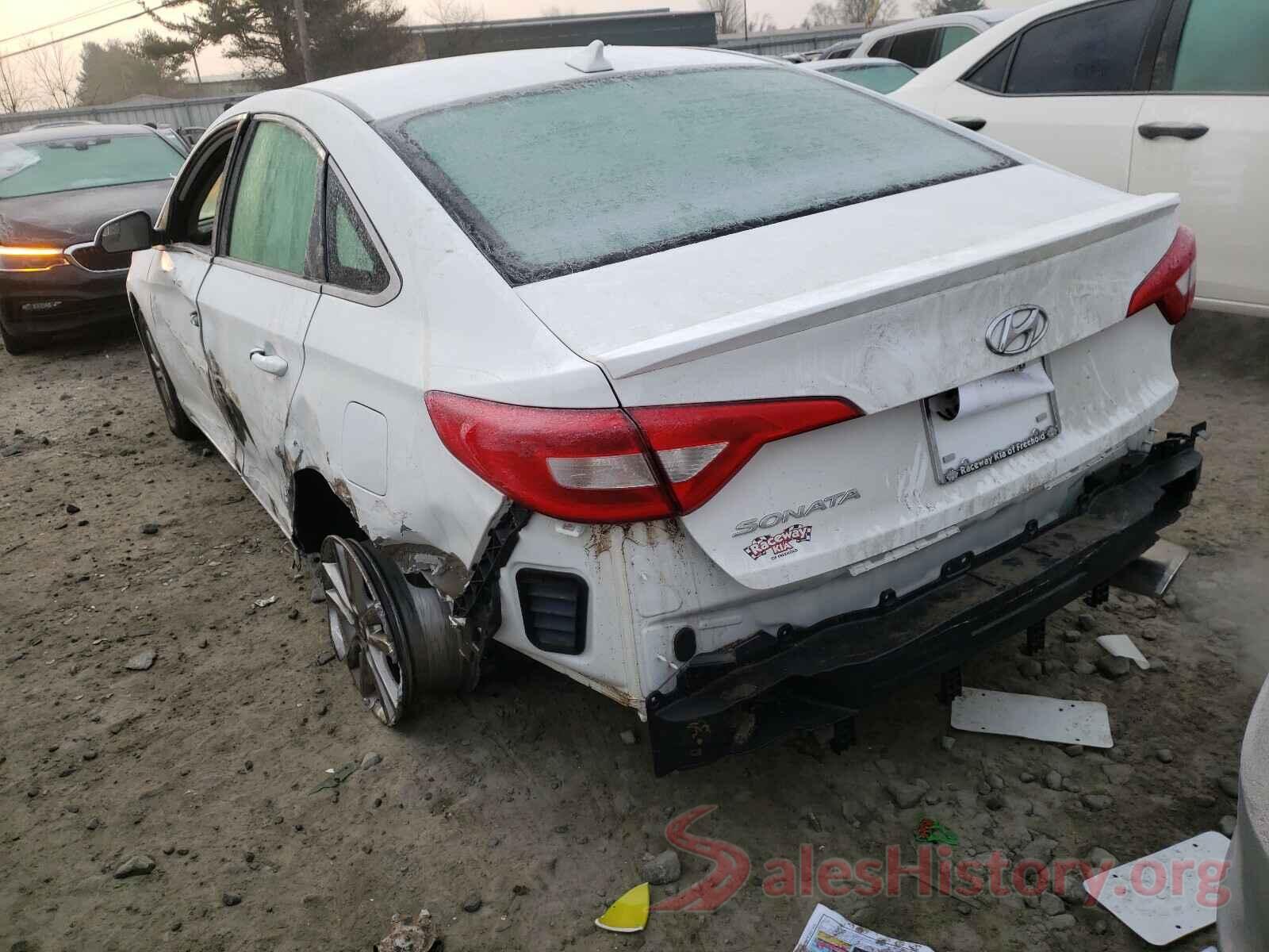 5NPE24AF9HH550001 2017 HYUNDAI SONATA