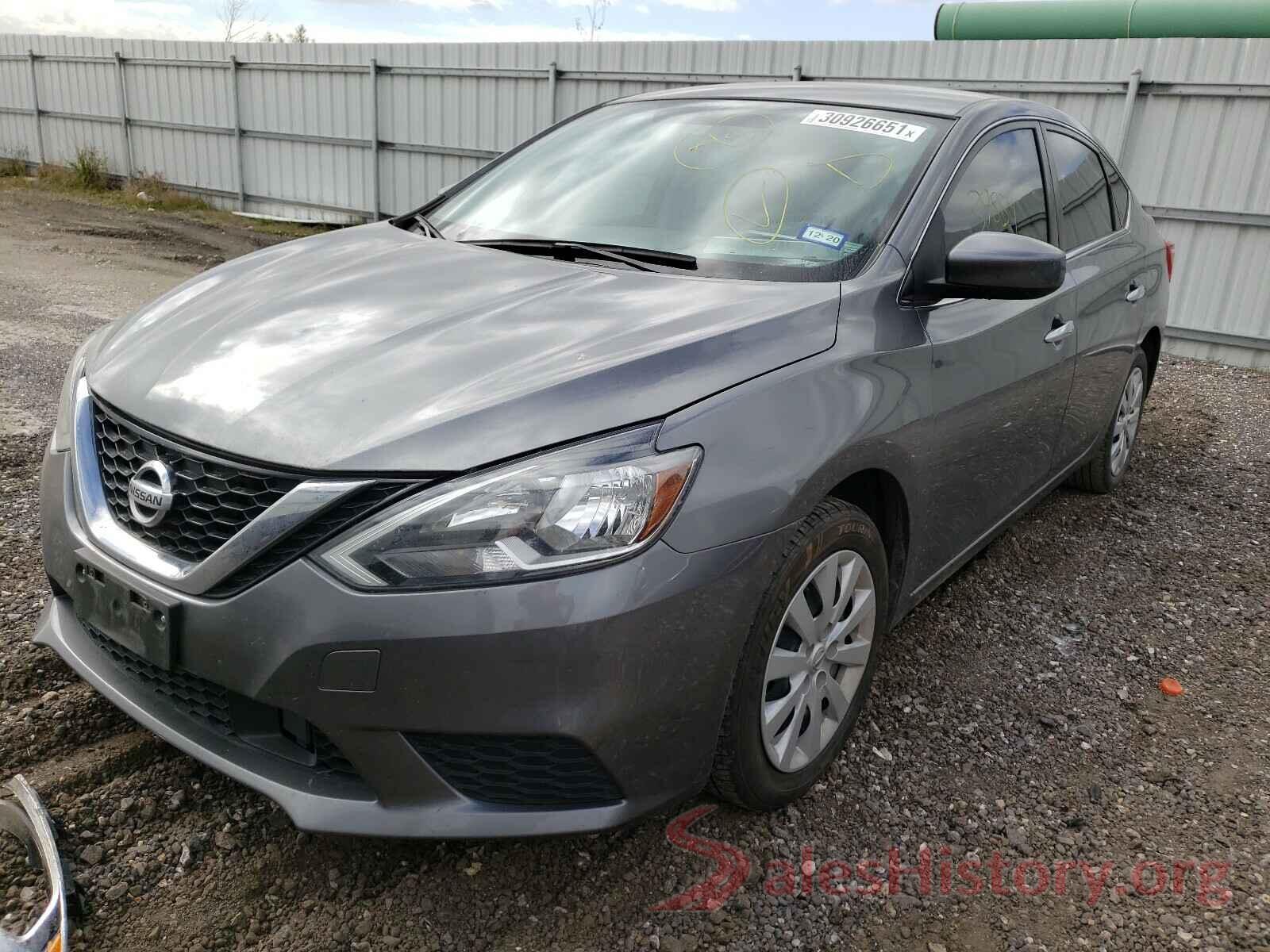 3N1AB7AP8KY227015 2019 NISSAN SENTRA