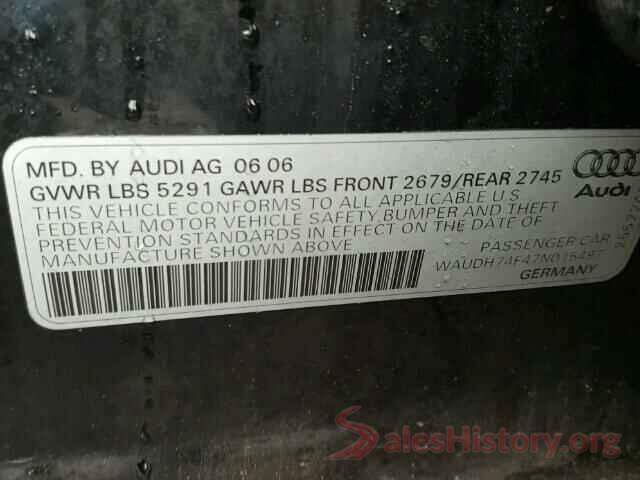 5XYPH4A59LG652073 2007 AUDI A6