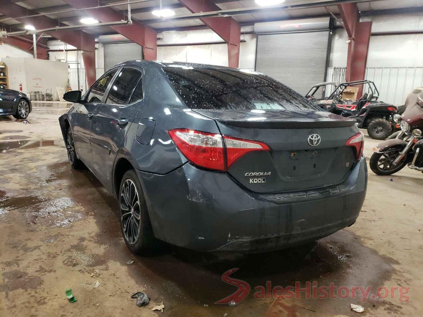 5YFBURHE5GP495426 2016 TOYOTA COROLLA