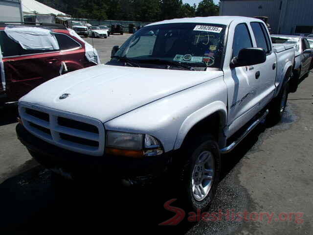 3N1CN8EV4ML809529 2001 DODGE DAKOTA