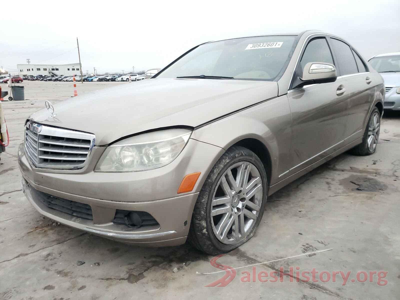 1V2LR2CA9KC582523 2008 MERCEDES-BENZ C CLASS