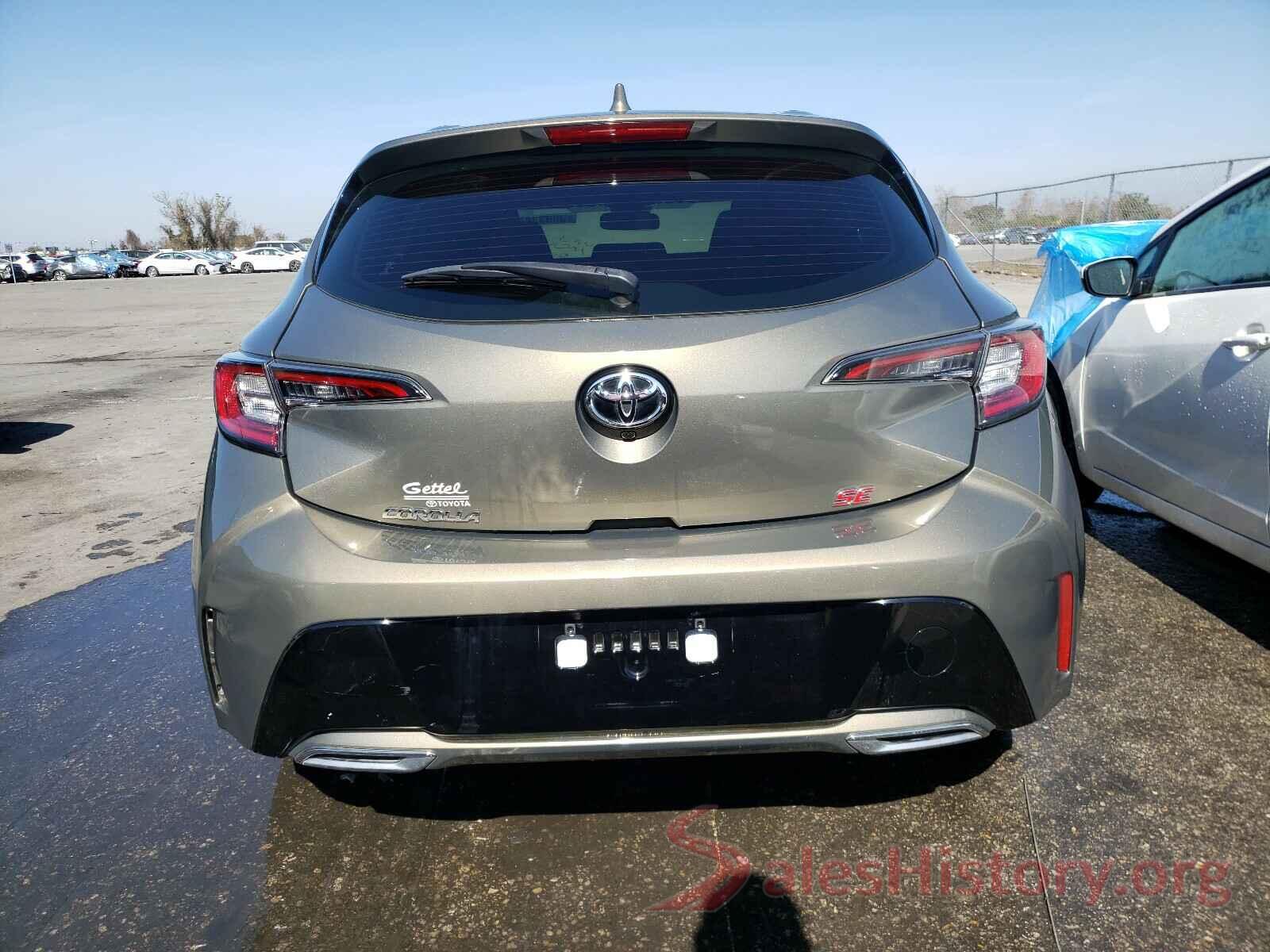 JTNK4RBE7K3030927 2019 TOYOTA COROLLA