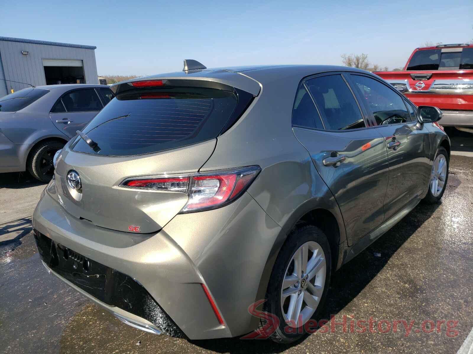 JTNK4RBE7K3030927 2019 TOYOTA COROLLA