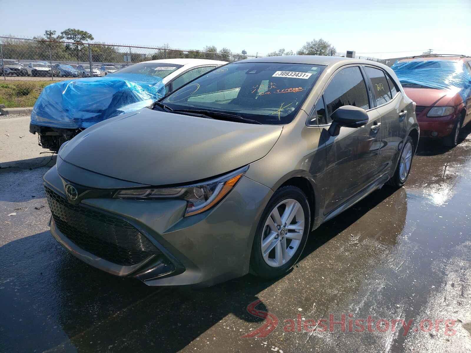 JTNK4RBE7K3030927 2019 TOYOTA COROLLA