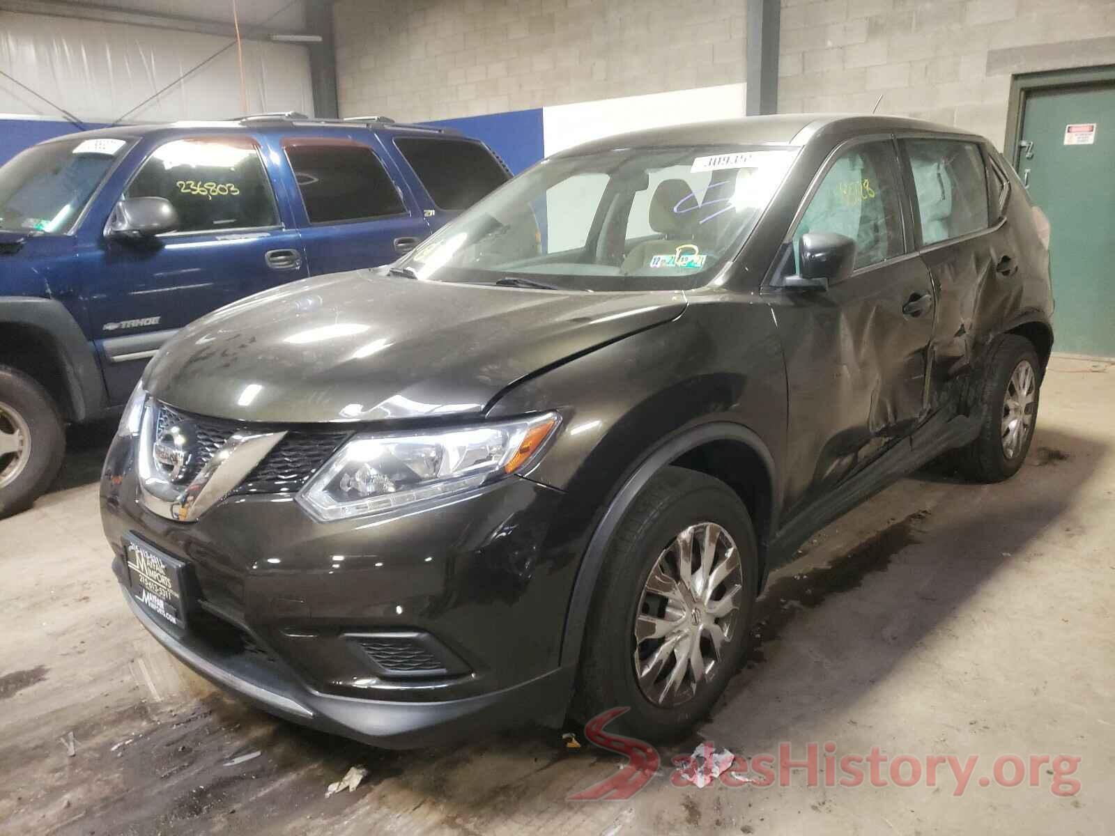 KNMAT2MV2GP643108 2016 NISSAN ROGUE