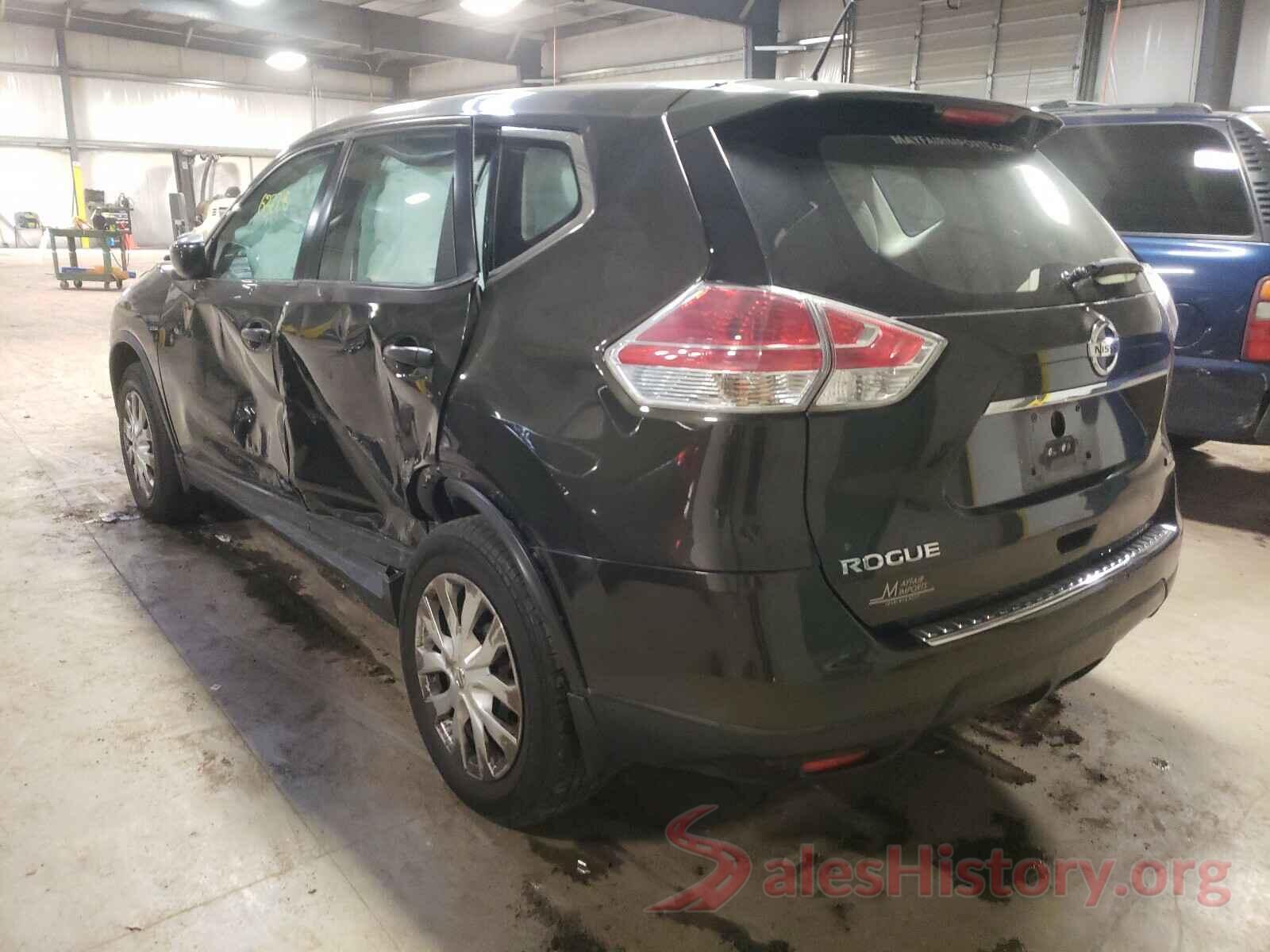 KNMAT2MV2GP643108 2016 NISSAN ROGUE