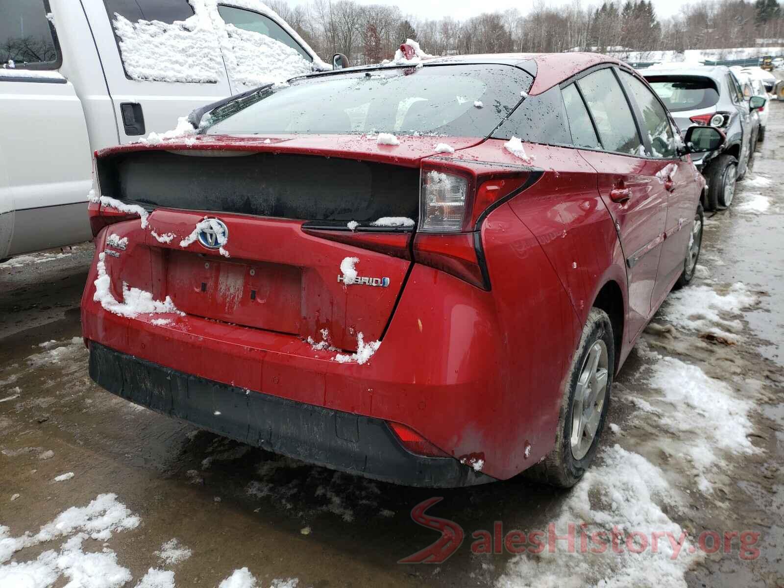 JTDL9RFU2L3018004 2020 TOYOTA PRIUS