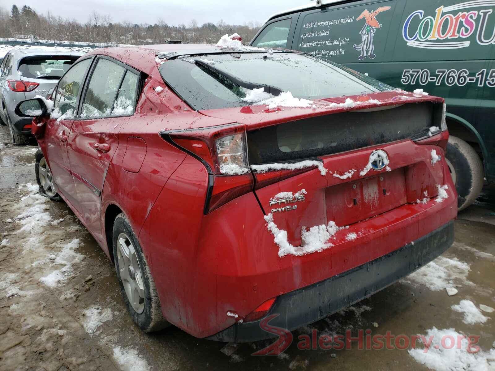 JTDL9RFU2L3018004 2020 TOYOTA PRIUS