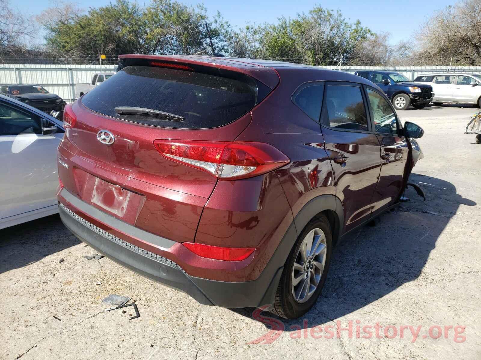 KM8J23A40GU160282 2016 HYUNDAI TUCSON