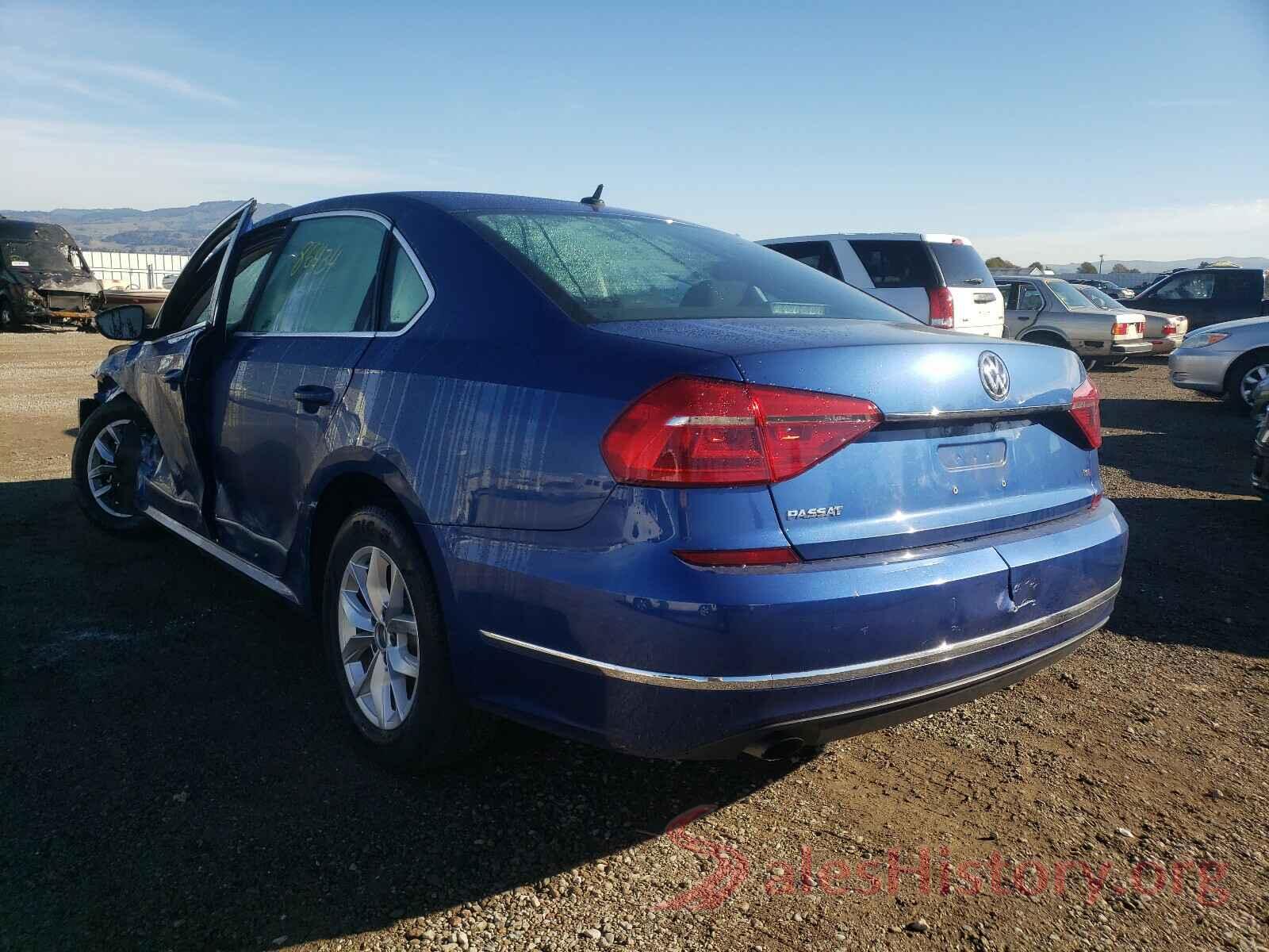 1VWAT7A34GC020626 2016 VOLKSWAGEN PASSAT