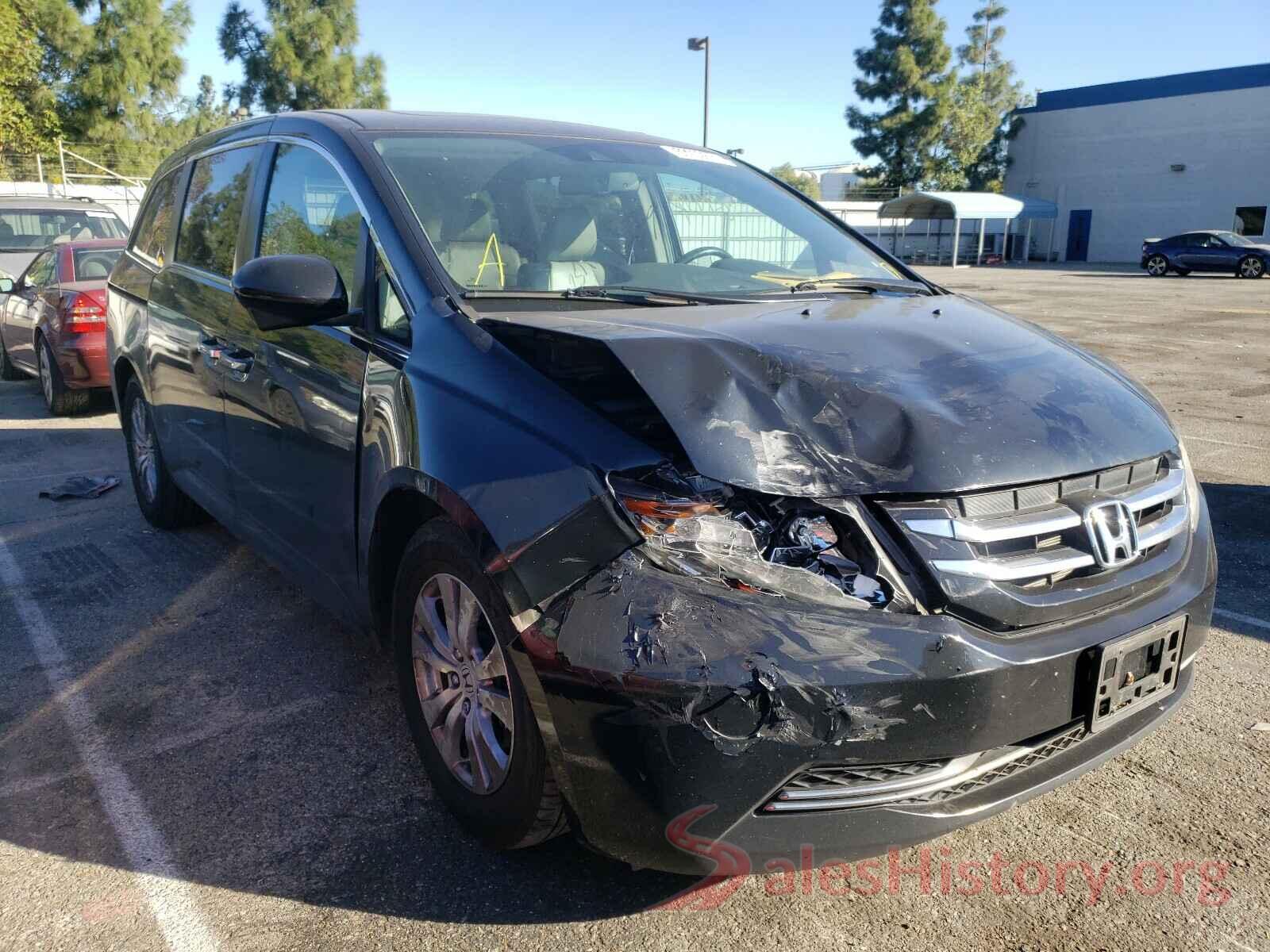 5FNRL5H65GB150489 2016 HONDA ODYSSEY