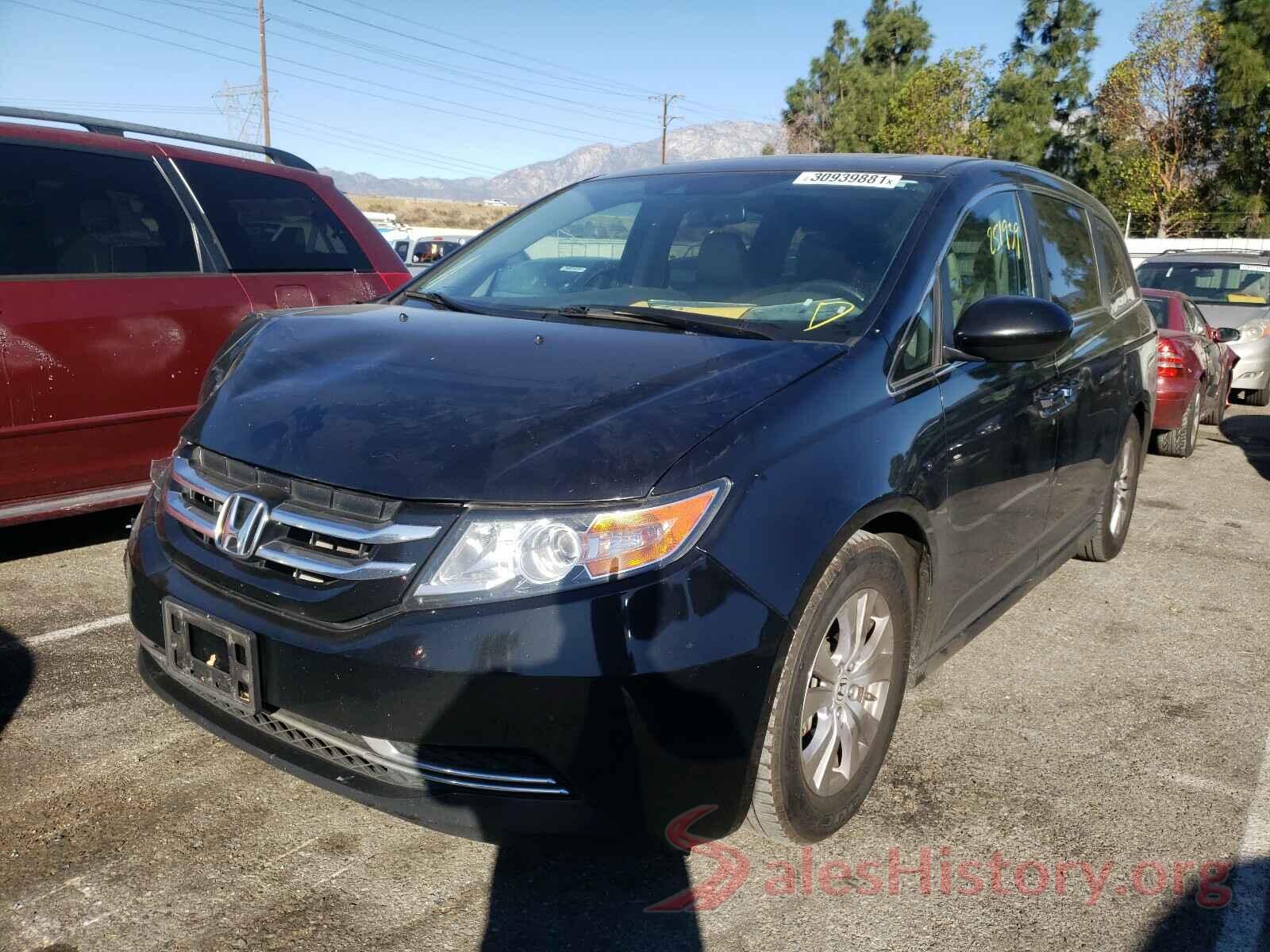 5FNRL5H65GB150489 2016 HONDA ODYSSEY