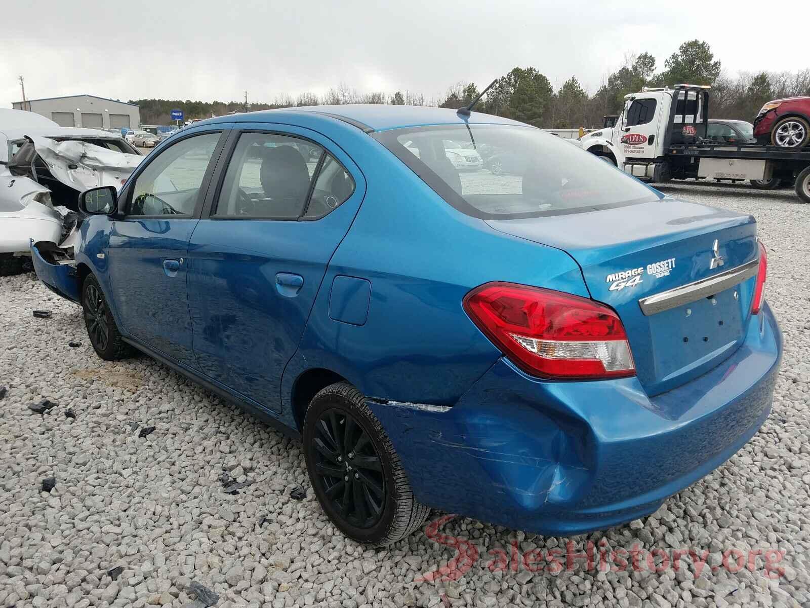 ML32F4FJ7LHF01865 2020 MITSUBISHI MIRAGE