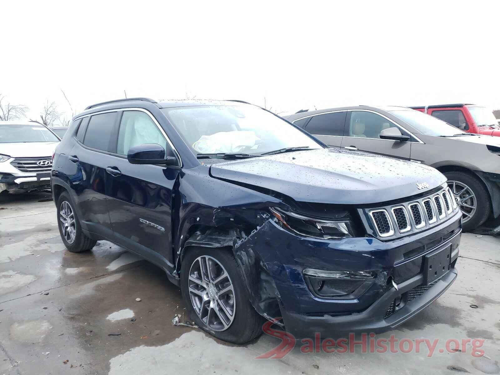 3C4NJCBB7LT235005 2020 JEEP COMPASS