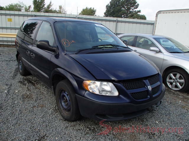 JTMN1RFV8KD524065 2004 DODGE CARAVAN